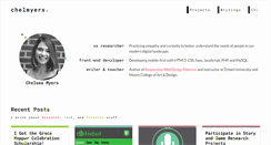 Desktop Screenshot of chelmyers.com